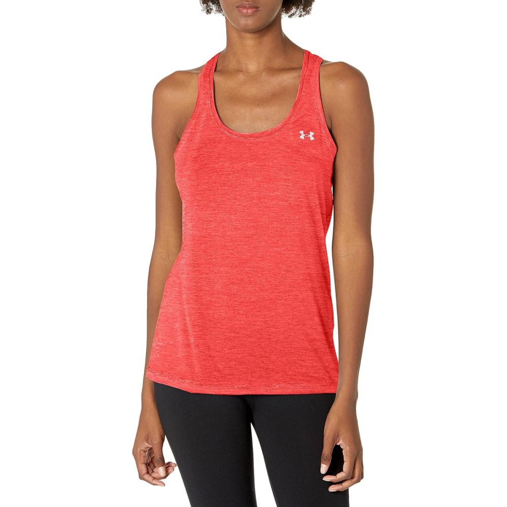 image:imageUnder Armour Womens Tech Twist Tank TopBrilliance 820Metallic Silver