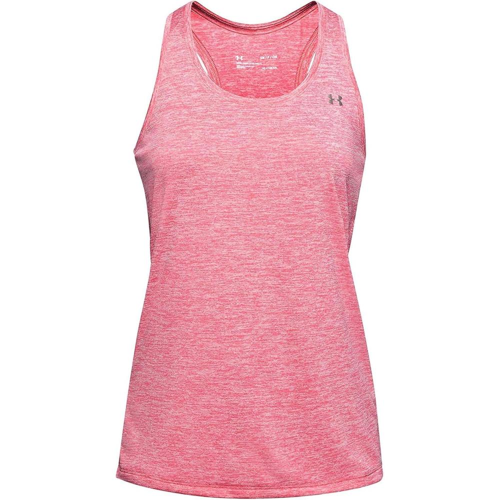 image:imageUnder Armour Womens Tech Twist Tank TopPink Lemonade 668Tonal