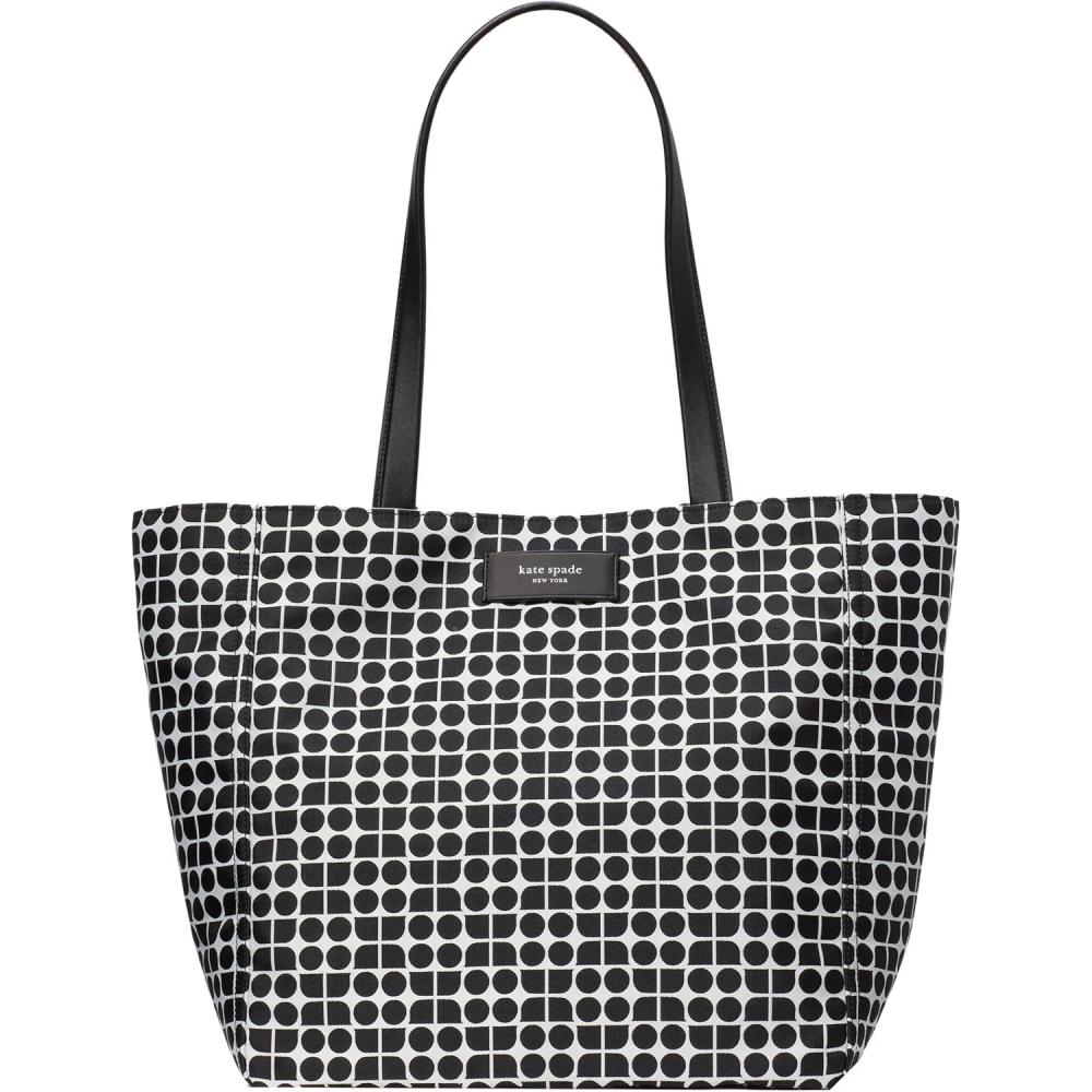 image:imagekate spade new york womens Noel Jacquard Fabric Large ToteBlack Multi
