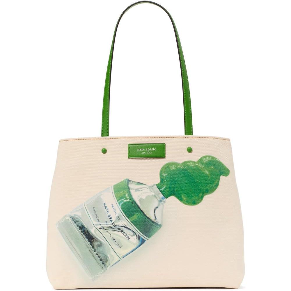 image:imagekate spade new york womens Novelty 3d Crossbody BagKs Green Paint Tote