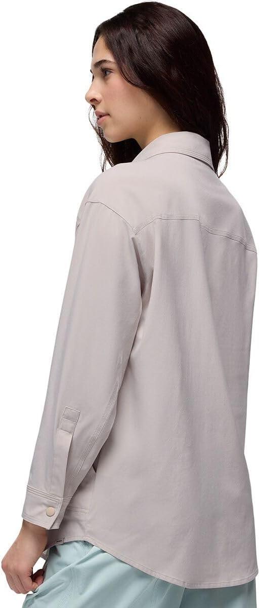 image:imageprAna Womens Railay Oversized Button DownAlmond