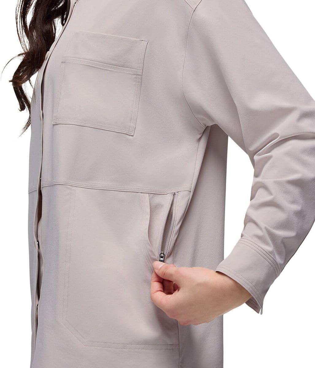 image:imageprAna Womens Railay Oversized Button DownAlmond