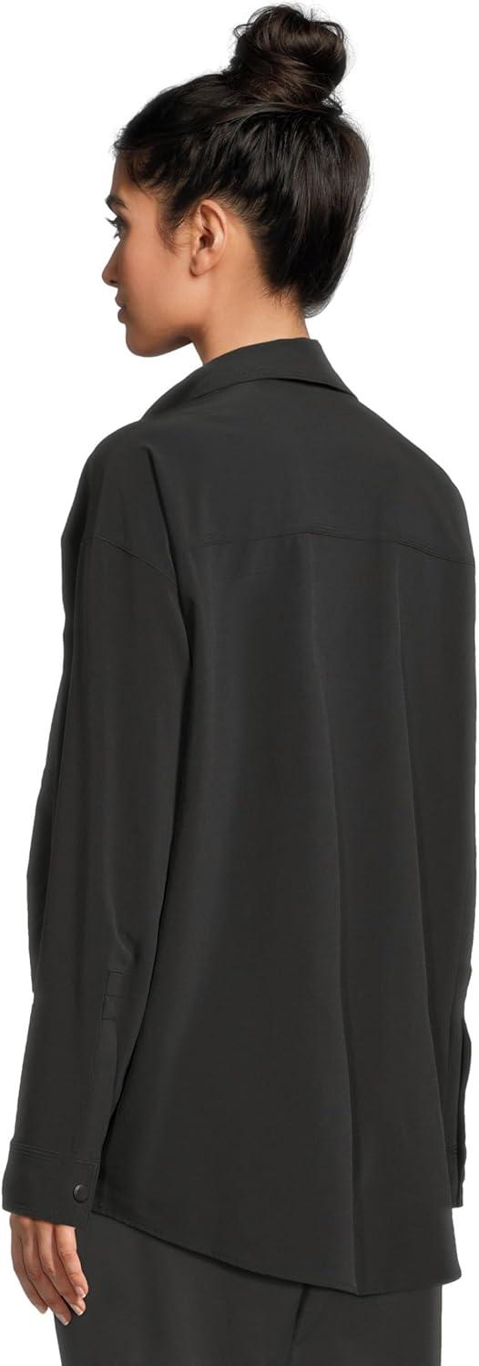 image:imageprAna Womens Railay Oversized Button DownBlack