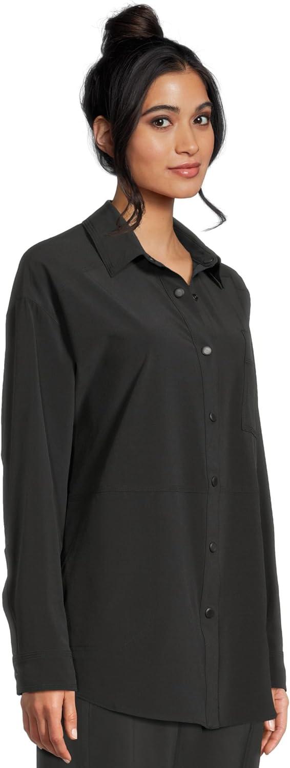 image:imageprAna Womens Railay Oversized Button DownBlack