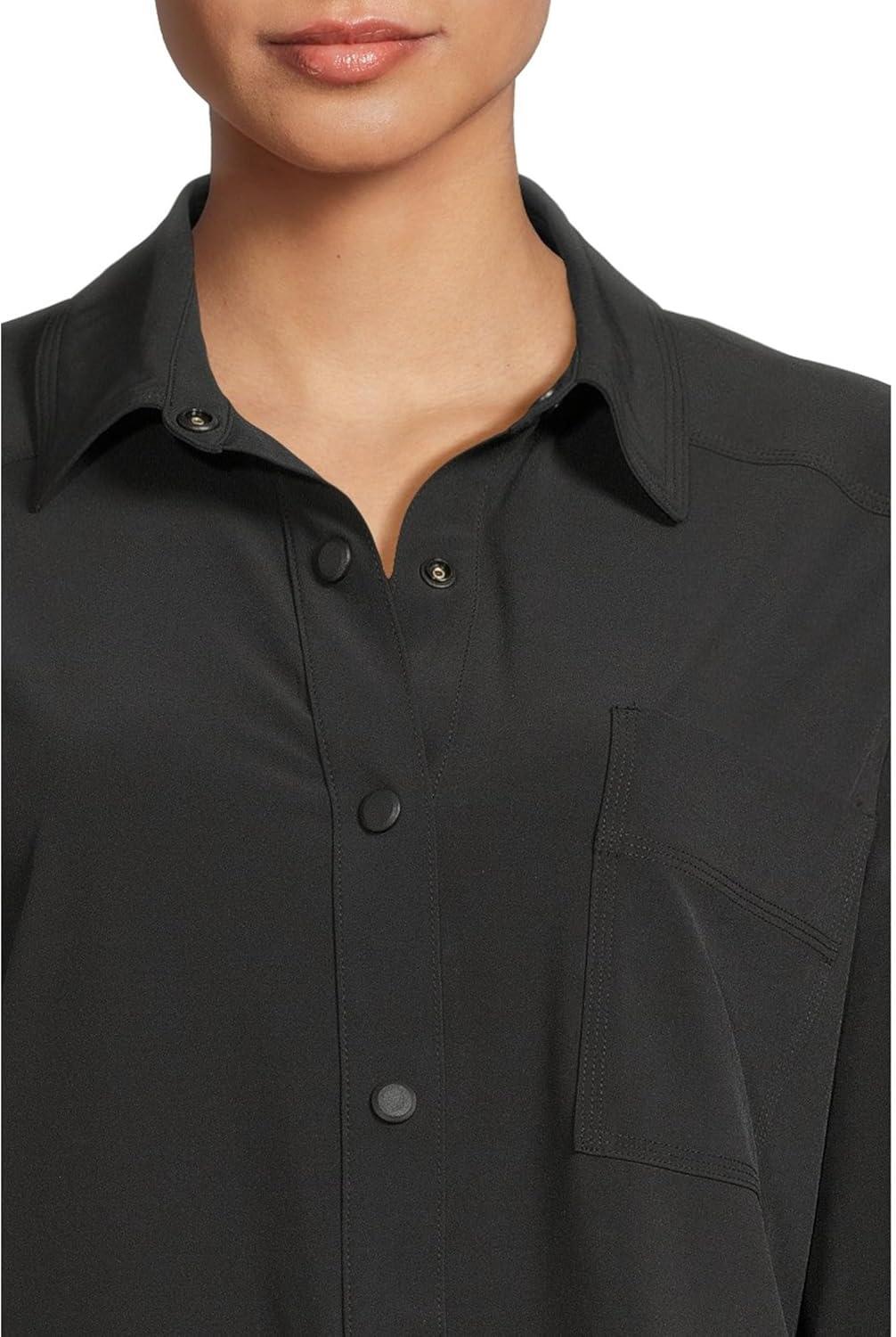 image:imageprAna Womens Railay Oversized Button DownBlack
