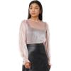 Free People Freya Frost Top(Pale Pink)