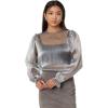 Free People Freya Frost Top(Silver)