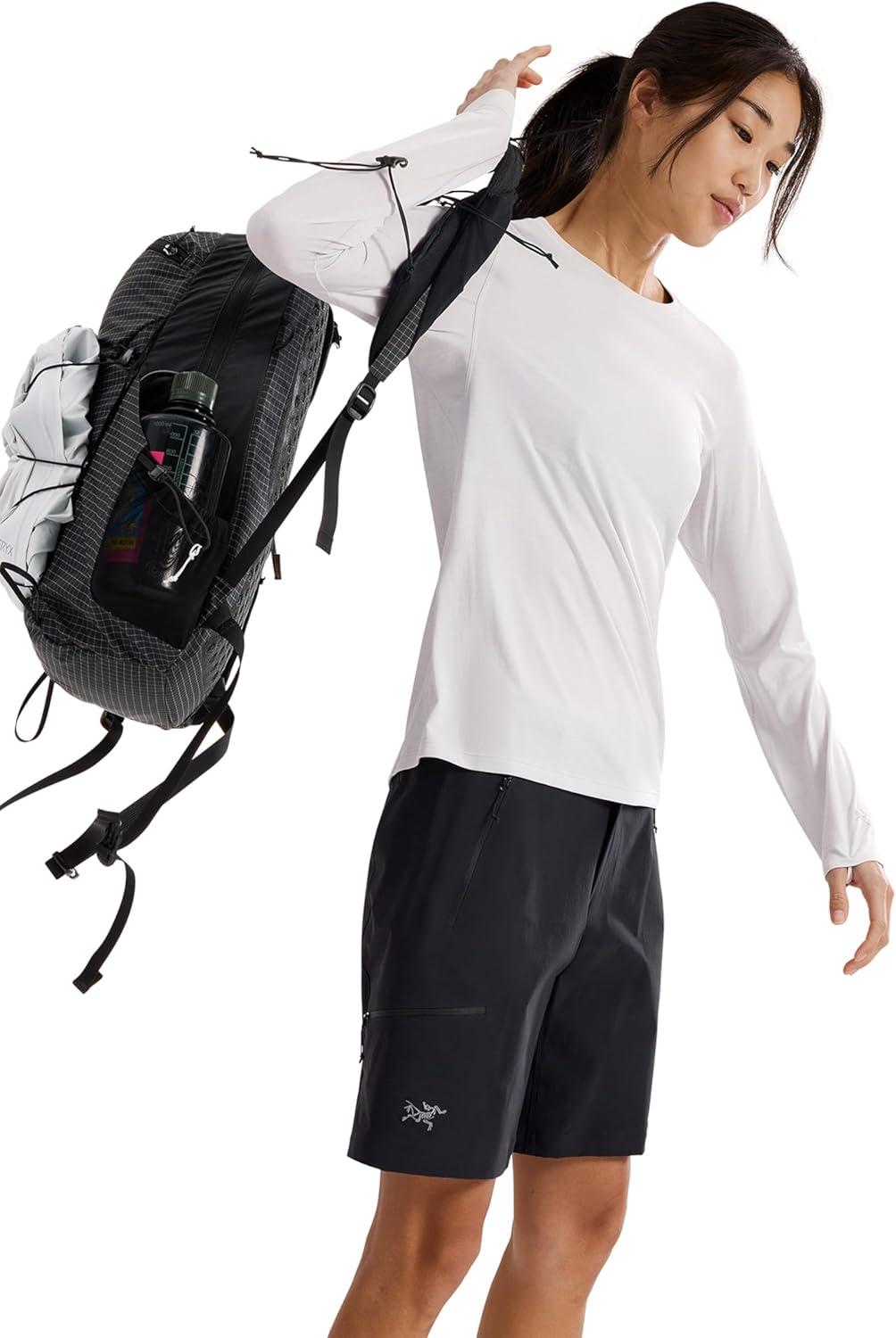 image:imageArcteryx Taema Crew Neck Long Sleeve Shirts for Women Quick Dry Long Sleeve Workout Shirts Hiking Running Fitness TopsAtmos Heather
