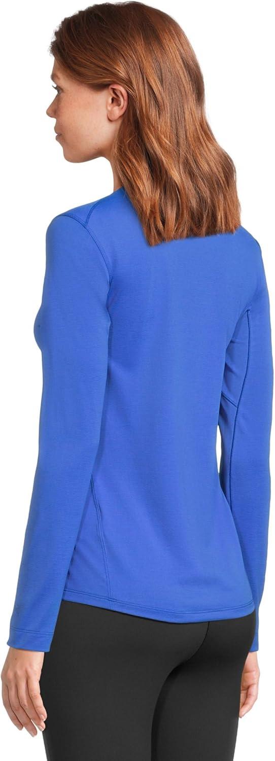 image:imageArcteryx Taema Crew Neck Long Sleeve Shirts for Women Quick Dry Long Sleeve Workout Shirts Hiking Running Fitness TopsElectra Heather