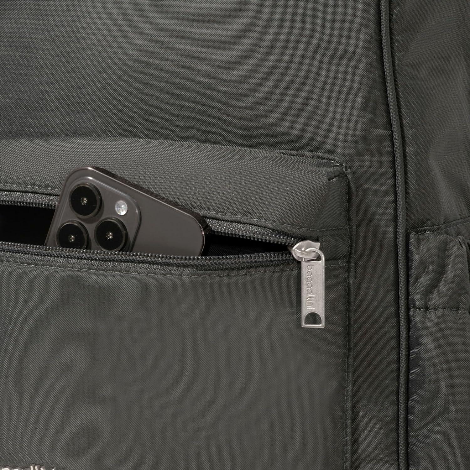 image:imageBaggallini Securtex AntiTheft Laptop Backpack CharcoalCharcoal