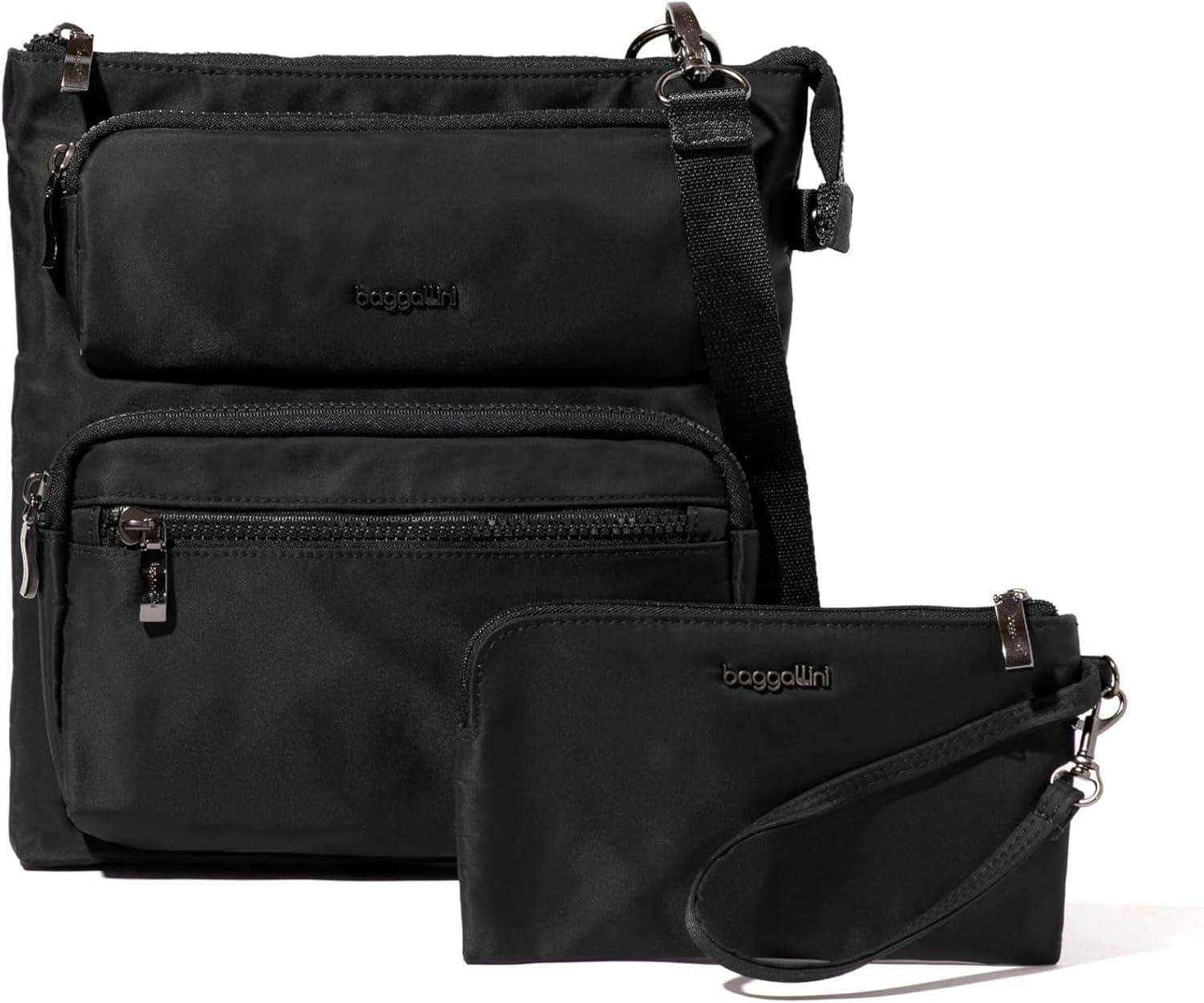 image:imageBaggallini womens Nolita CrossbodyBlack Twill