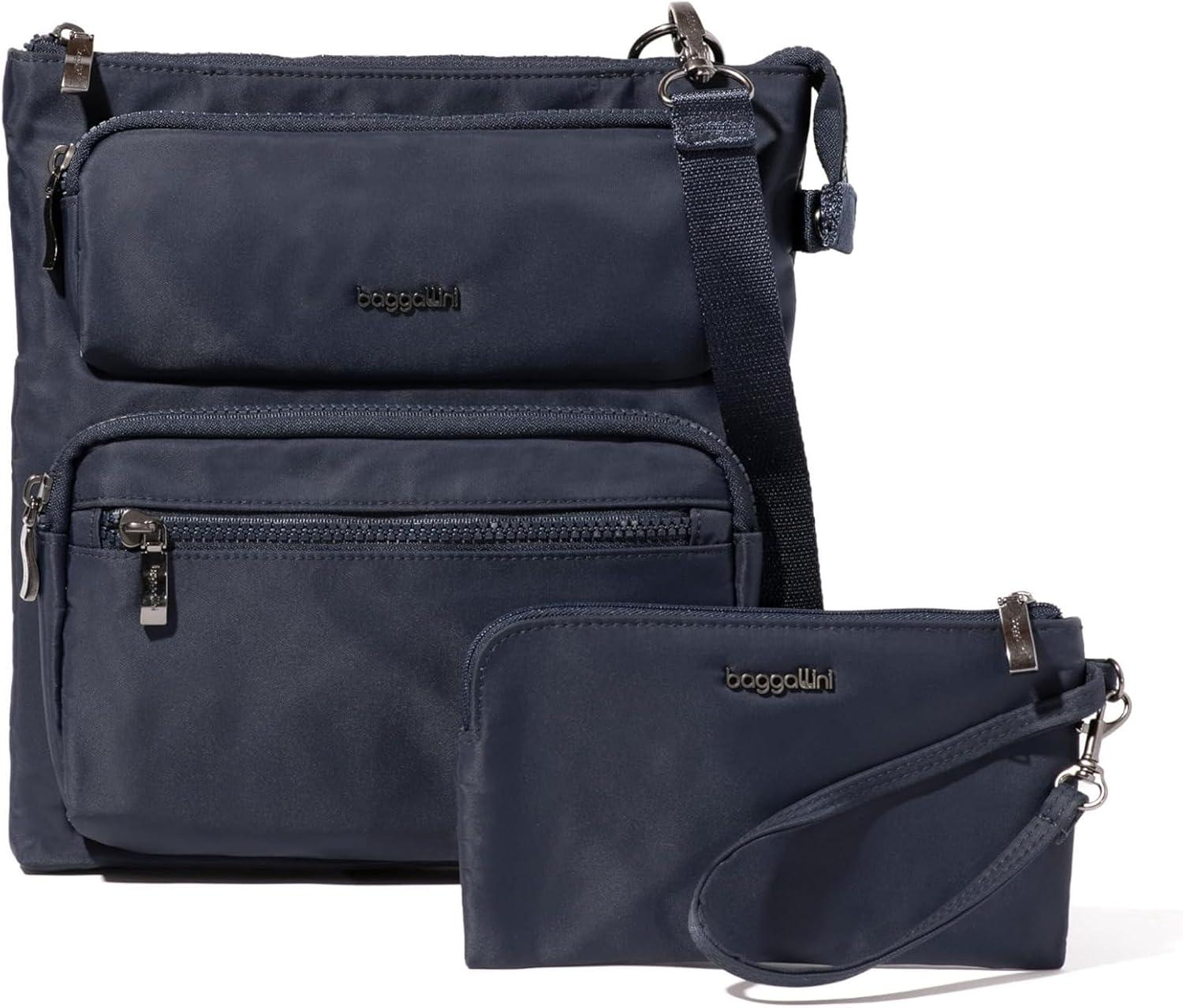 image:imageBaggallini womens Nolita CrossbodyFrench Navy Twill