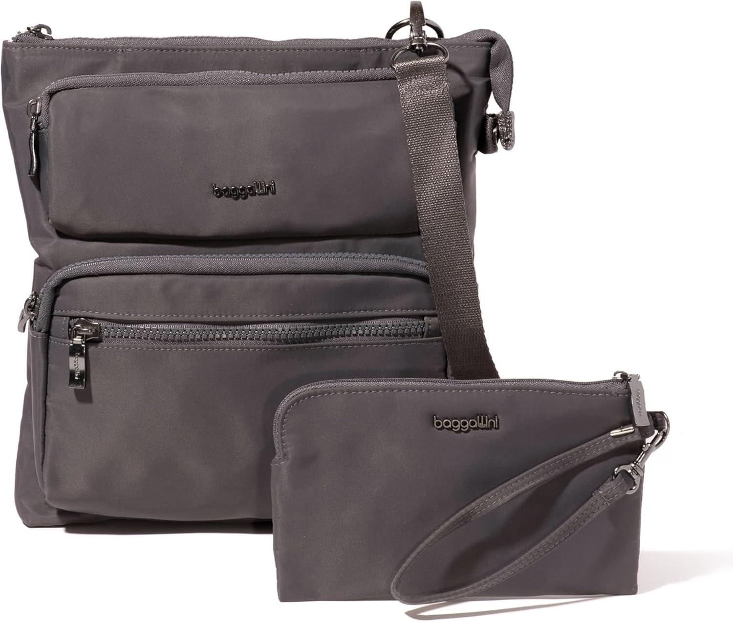 image:imageBaggallini womens Nolita CrossbodySmoke Twill