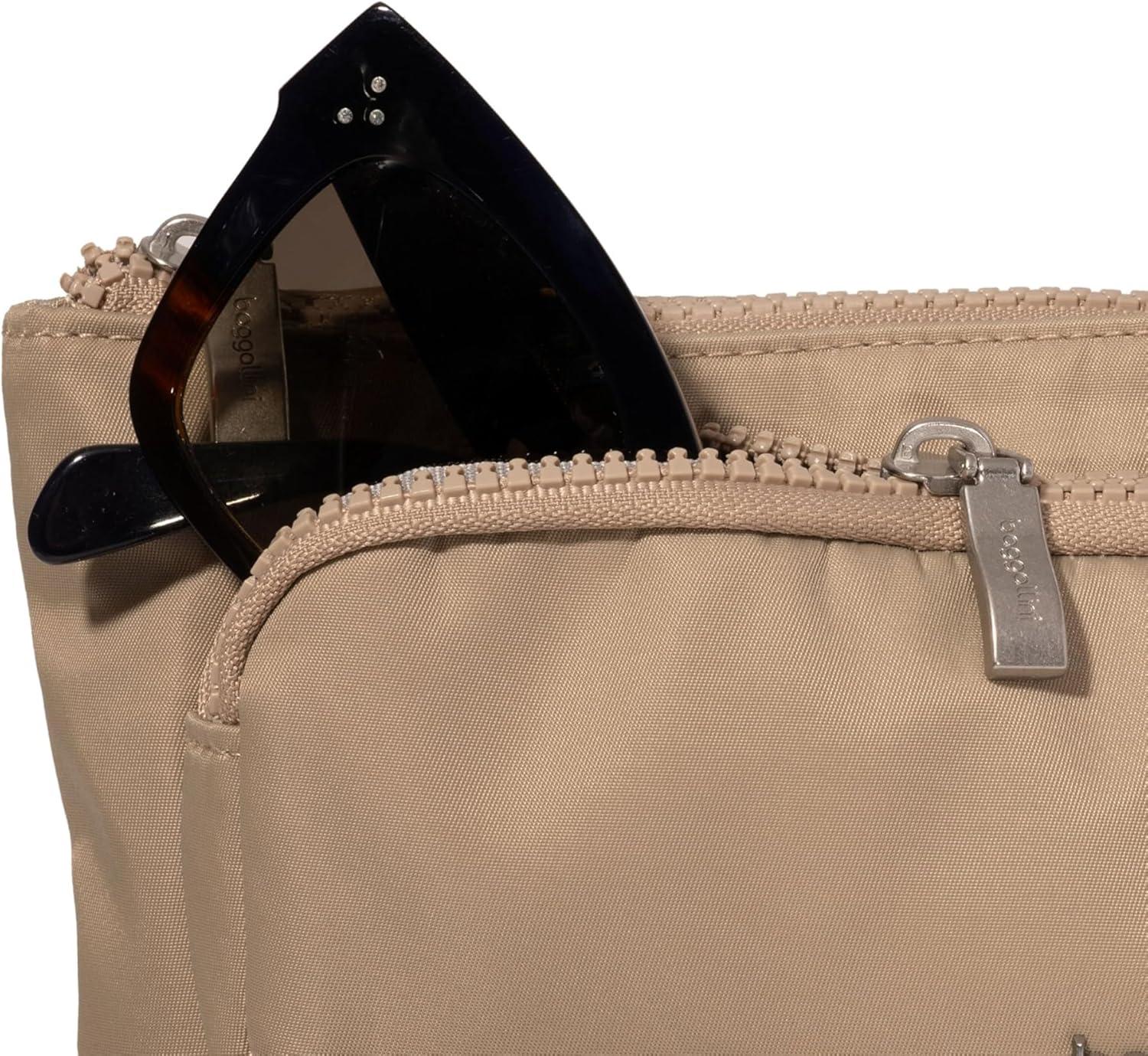 image:imageBaggallini womens Nolita CrossbodyTaupe Twill