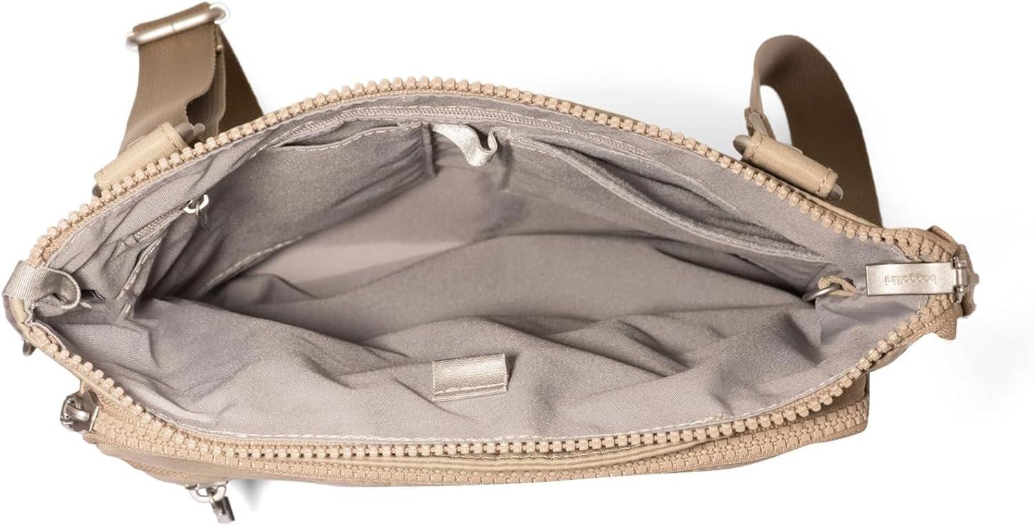 image:imageBaggallini womens Nolita CrossbodyTaupe Twill