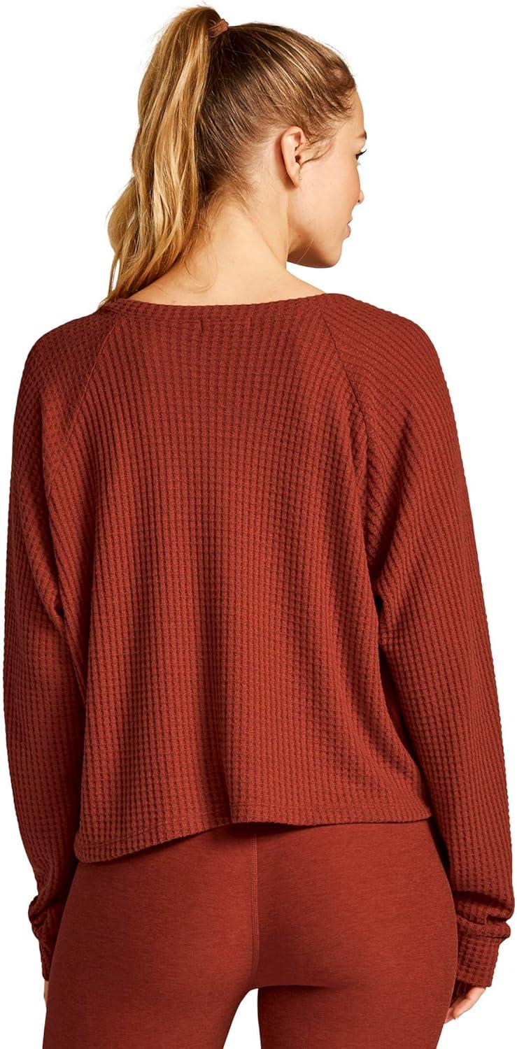 image:imageBeyond Yoga Womens Free Style PulloverRed Sand