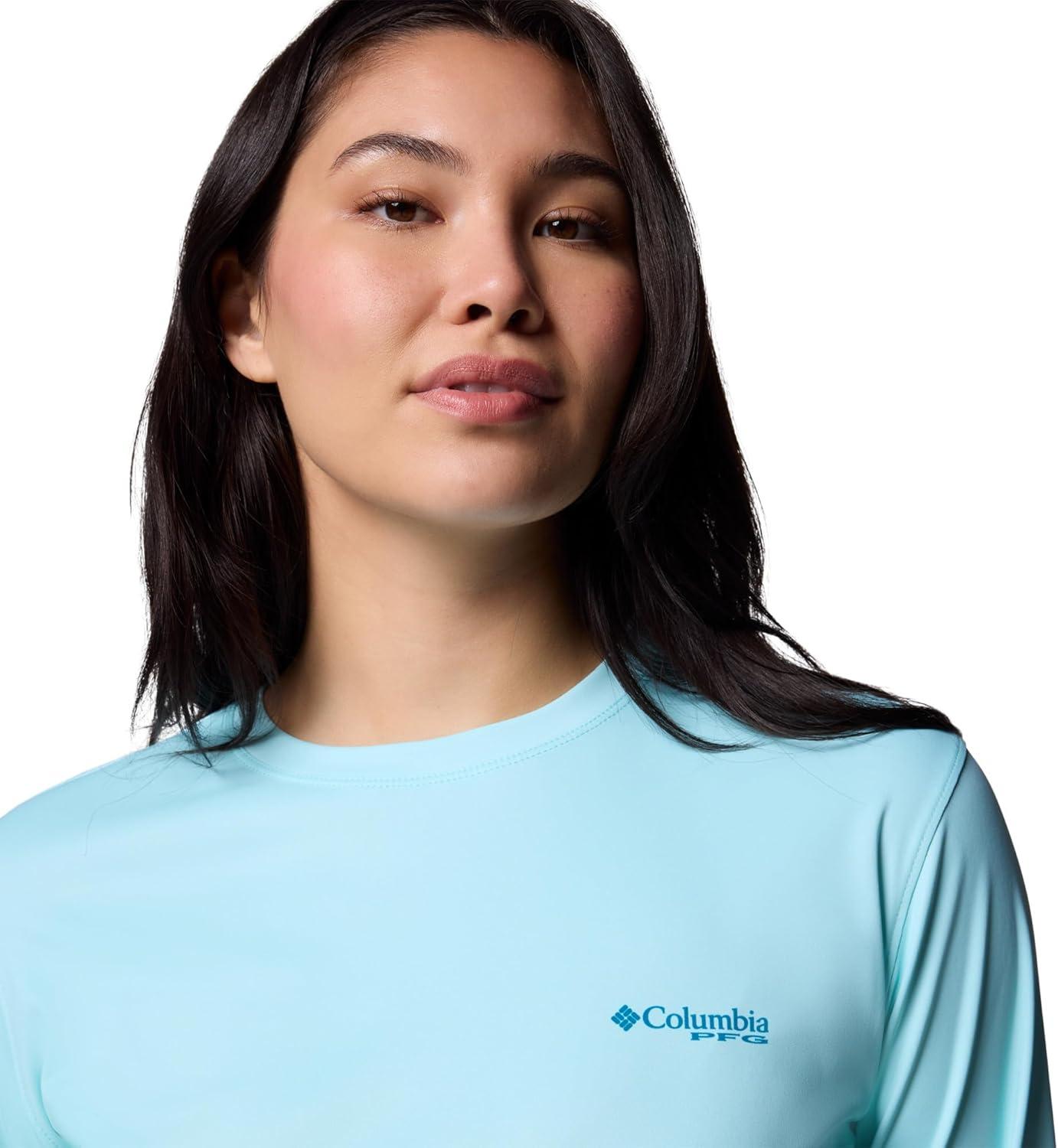 image:imageColumbia Womens Tidal Tee PFG Fish Star Long SleeveGulf StreamFish Star Marlin Coralize