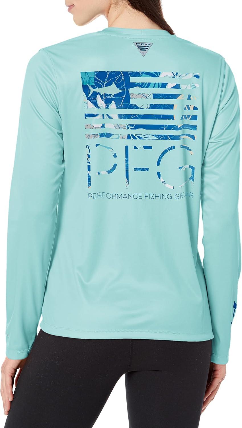 image:imageColumbia Womens Tidal Tee PFG Fish Star Long SleeveGulf StreamFish Star Tropamix