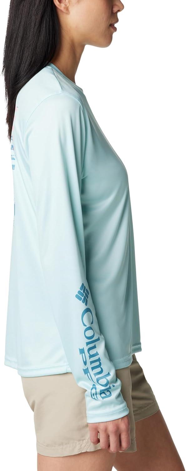 image:imageColumbia Womens Tidal Tee PFG Fish Star Long SleeveIcy MornFish Star Splashflora