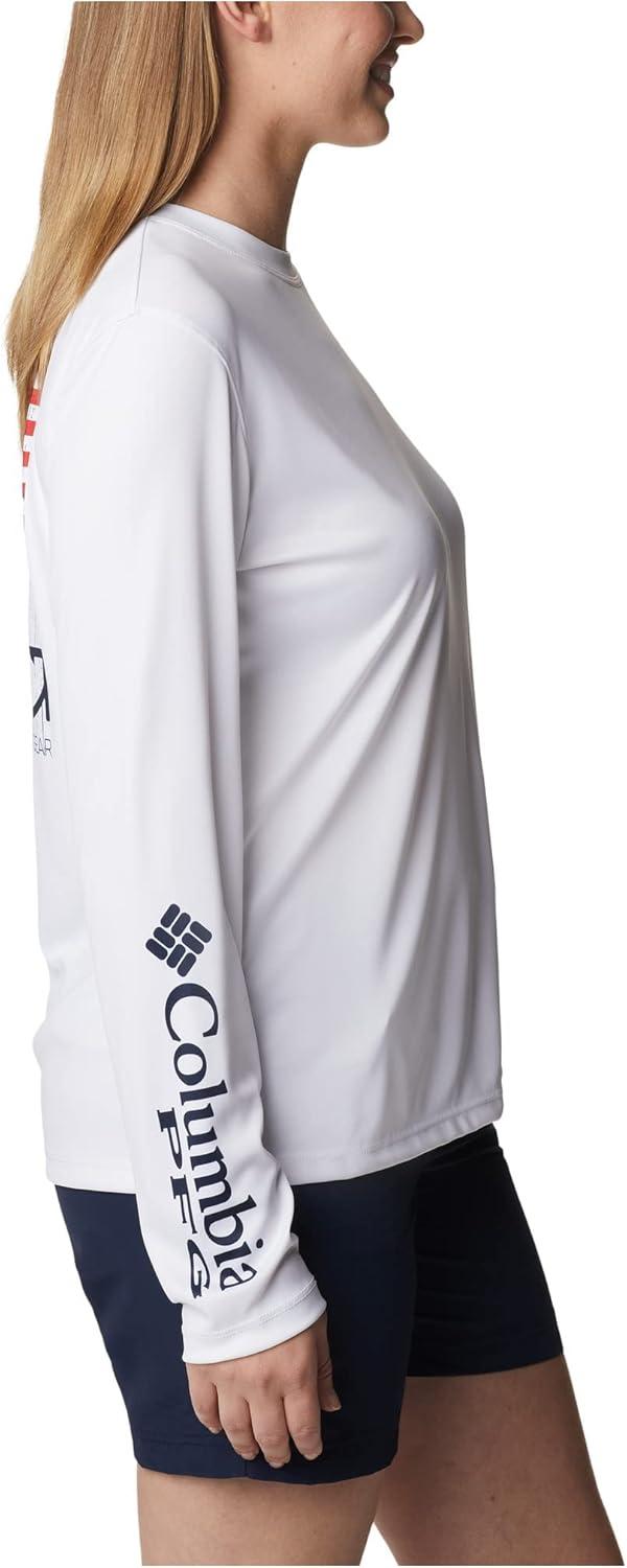 image:imageColumbia Womens Tidal Tee PFG Fish Star Long SleeveWhiteFish Star