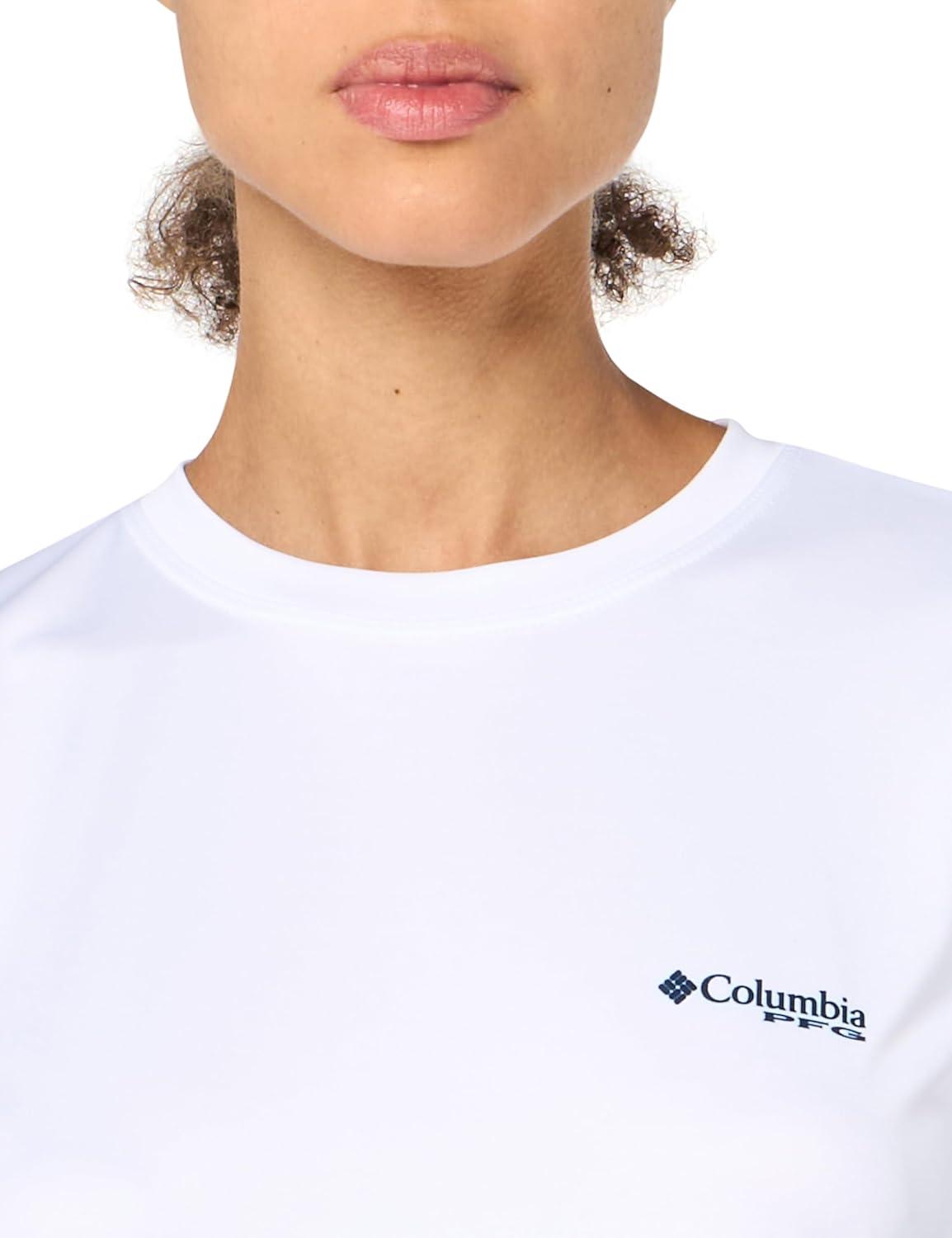 image:imageColumbia Womens Tidal Tee PFG Fish Star Long SleeveWhiteFish Star Americana