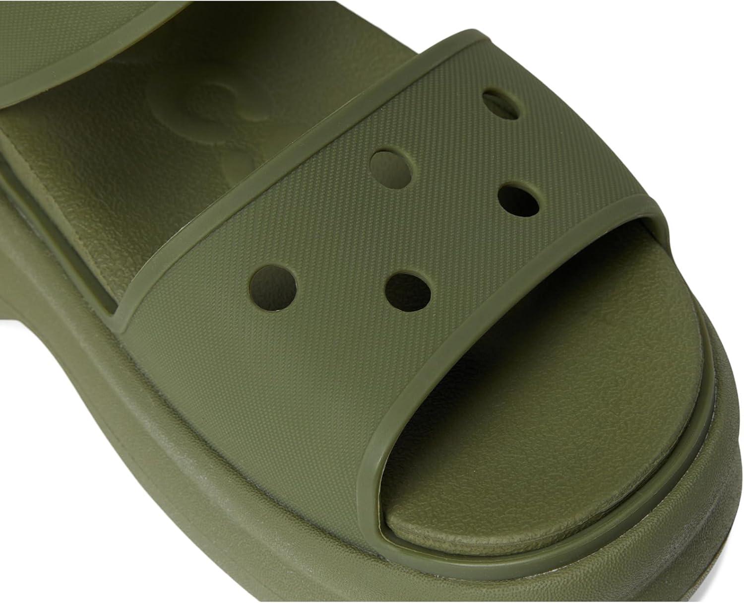 image:imageCrocs Womens Soho Y Strap SandalsArmy Green