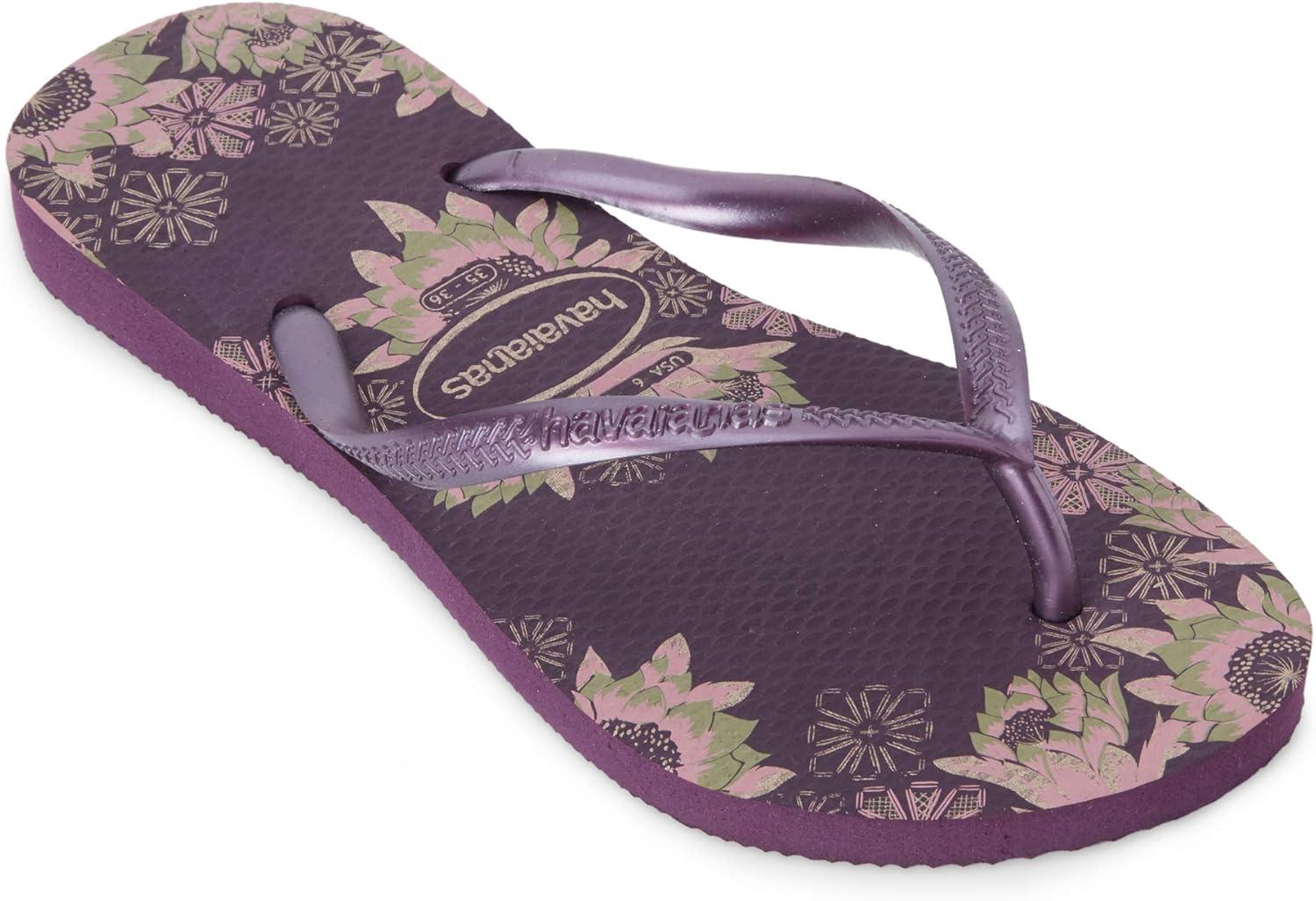 image:imageHavaianas Womens Dragon Flip FlopAubergine