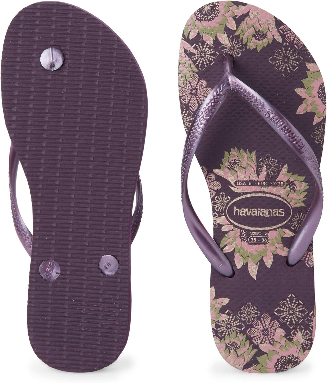image:imageHavaianas Womens Dragon Flip FlopAubergine