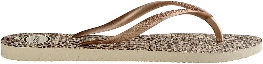 image:imageHavaianas Womens Dragon Flip FlopBeige Straw Ocre Metallic