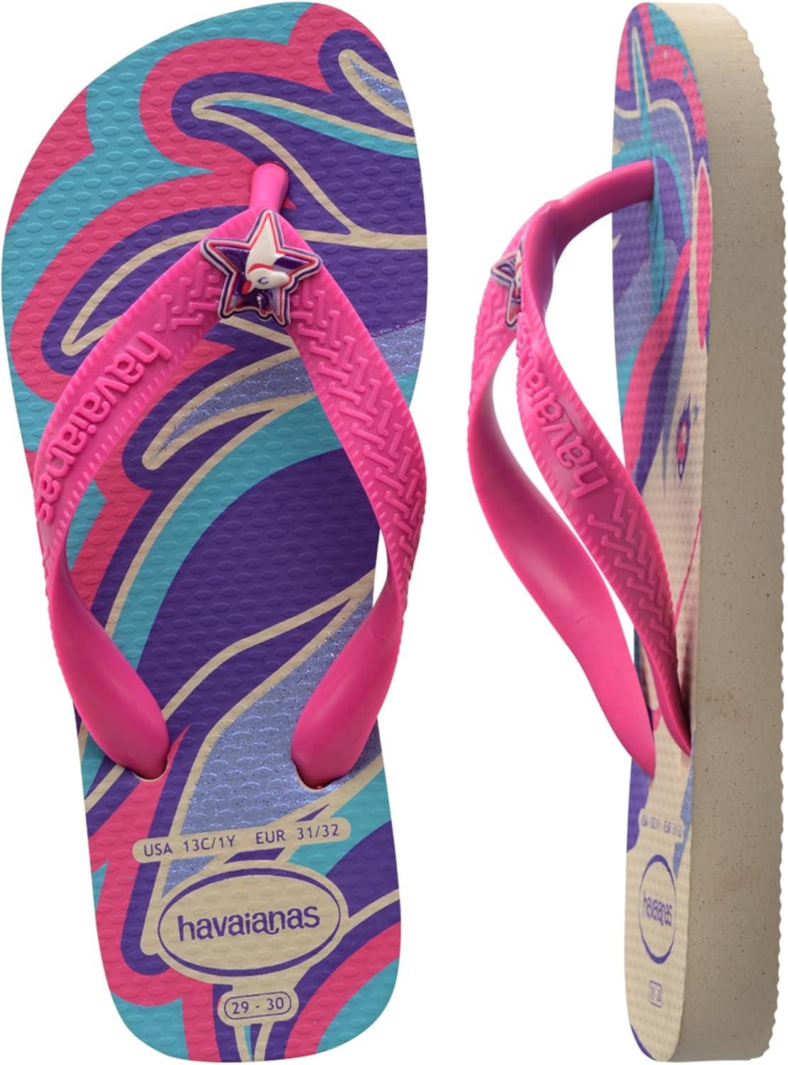 image:imageHavaianas Womens Dragon Flip FlopBeigeMagenta Neon