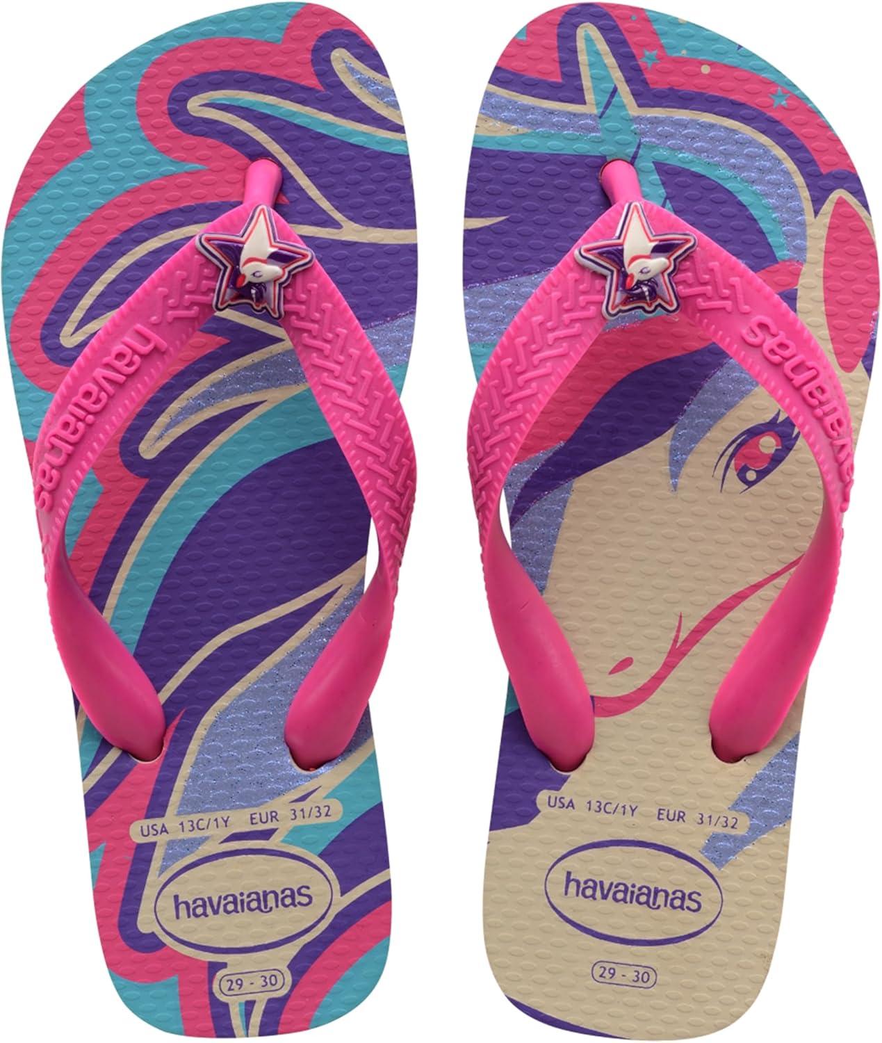 image:imageHavaianas Womens Dragon Flip FlopBeigeMagenta Neon