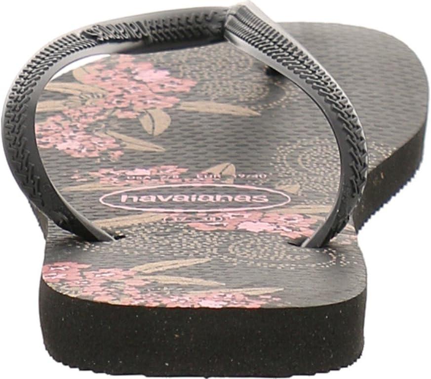 image:imageHavaianas Womens Dragon Flip FlopBlack Black Dark Grey