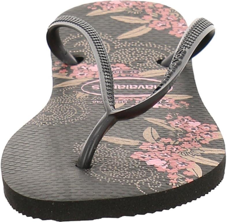 image:imageHavaianas Womens Dragon Flip FlopBlack Black Dark Grey