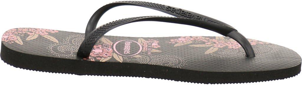 image:imageHavaianas Womens Dragon Flip FlopBlack Black Dark Grey