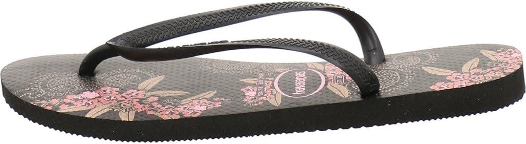 image:imageHavaianas Womens Dragon Flip FlopBlack Black Dark Grey