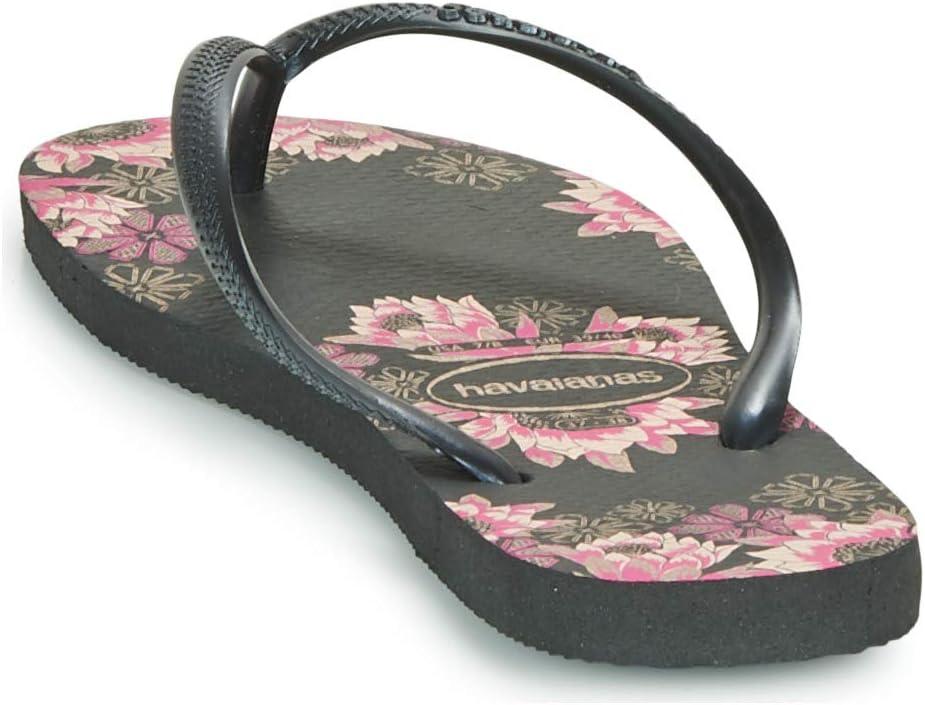image:imageHavaianas Womens Dragon Flip FlopBlack Dark Grey Rose Gold