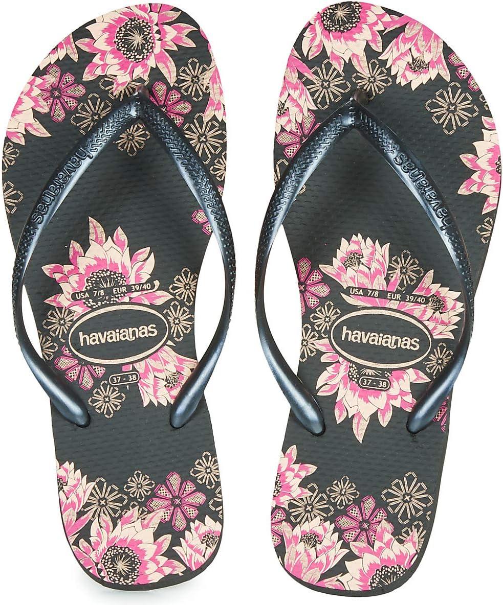image:imageHavaianas Womens Dragon Flip FlopBlack Dark Grey Rose Gold