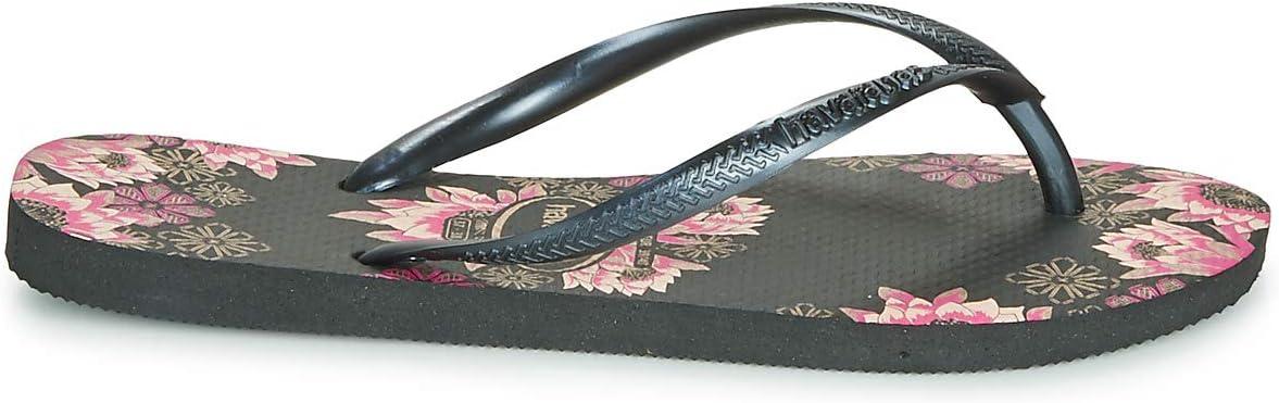 image:imageHavaianas Womens Dragon Flip FlopBlack Dark Grey Rose Gold