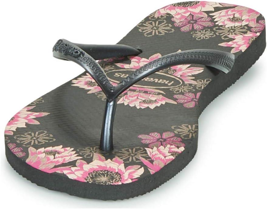 image:imageHavaianas Womens Dragon Flip FlopBlack Dark Grey Rose Gold