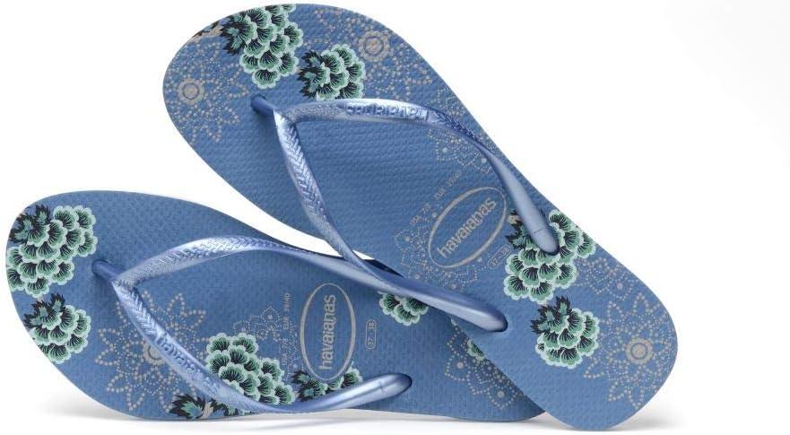 image:imageHavaianas Womens Dragon Flip FlopBlue Metallic