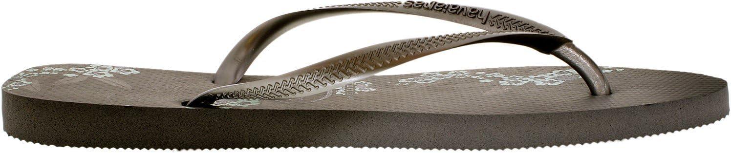 image:imageHavaianas Womens Dragon Flip FlopGrey Steel Grey