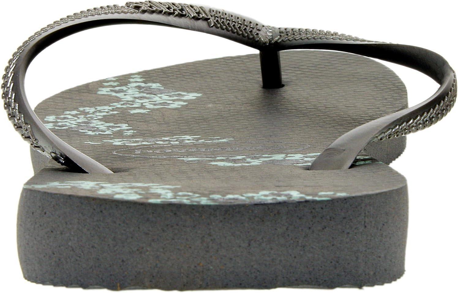 image:imageHavaianas Womens Dragon Flip FlopGrey Steel Grey