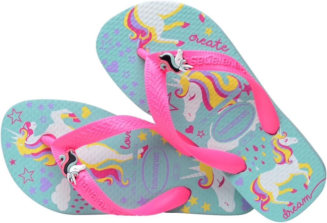 image:imageHavaianas Womens Dragon Flip FlopIce BlueShocking Pink