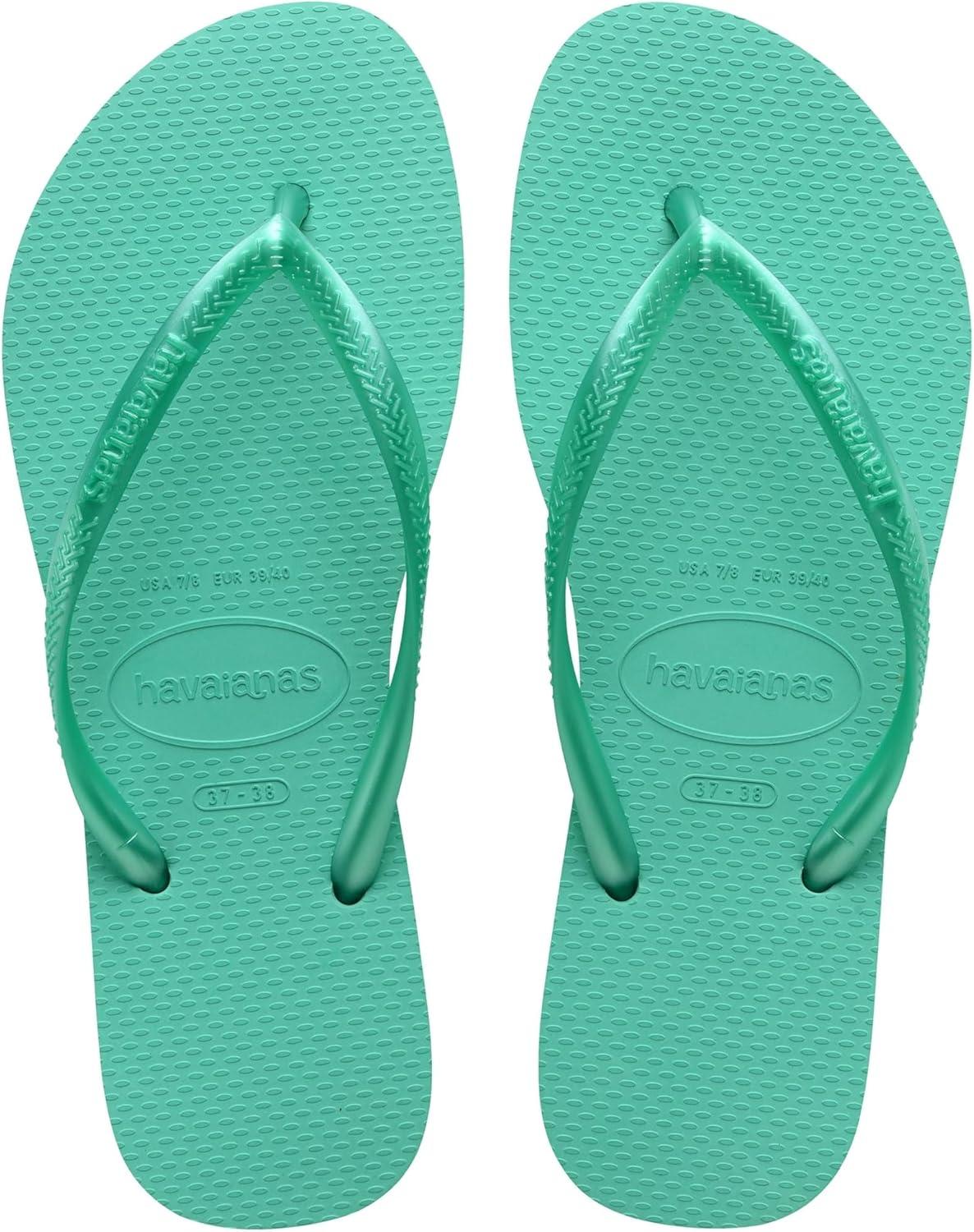 image:imageHavaianas Womens Dragon Flip FlopMetallic Virtual Green