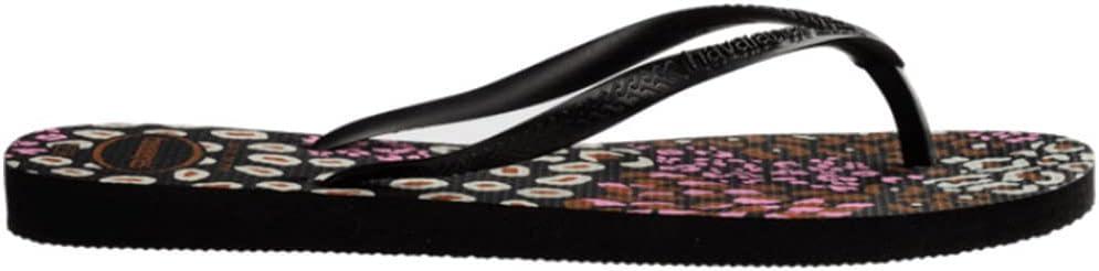 image:imageHavaianas Womens Dragon Flip FlopMulticoloured Black Pink Lemonade