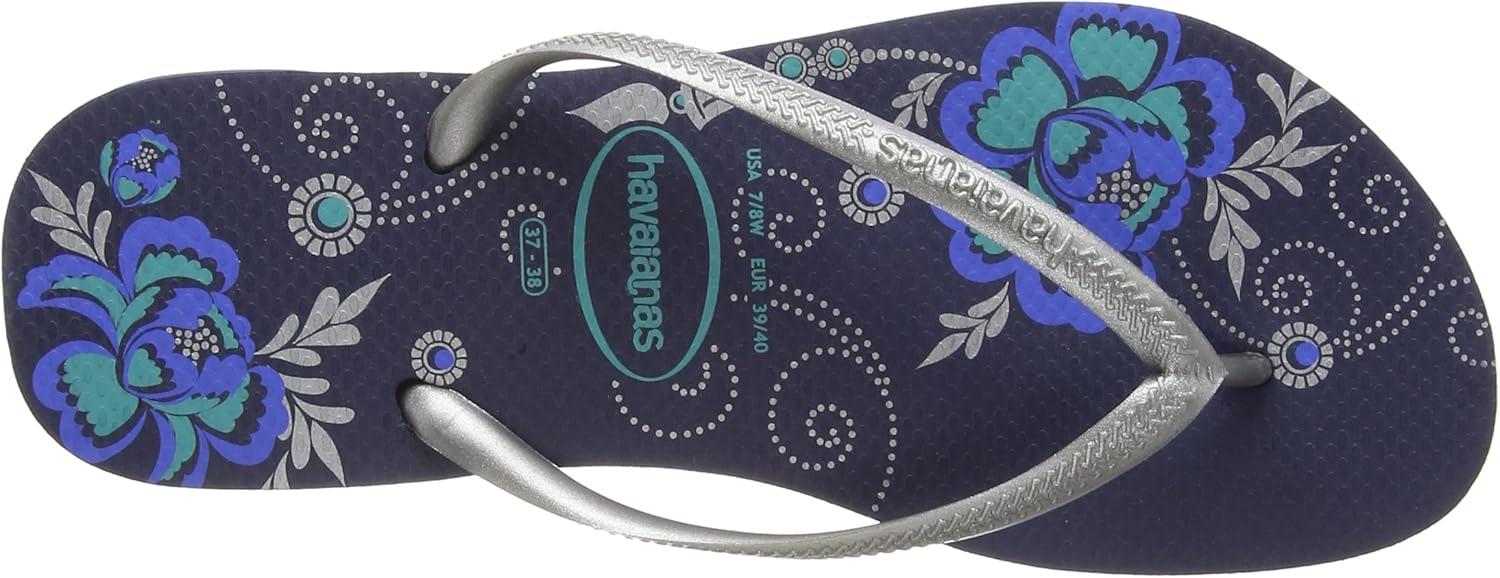 image:imageHavaianas Womens Dragon Flip FlopMulticoloured Blue 0555