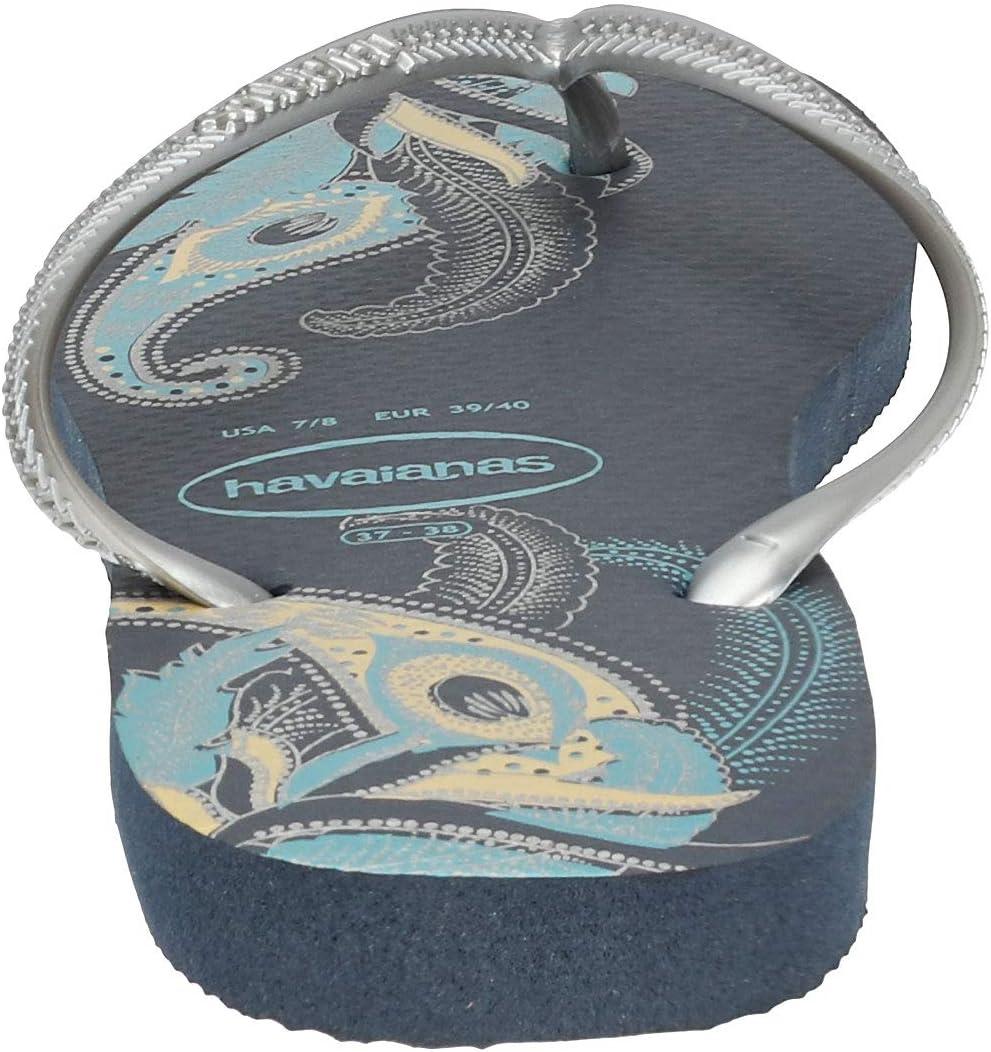 image:imageHavaianas Womens Dragon Flip FlopMulticoloured Navy Silver