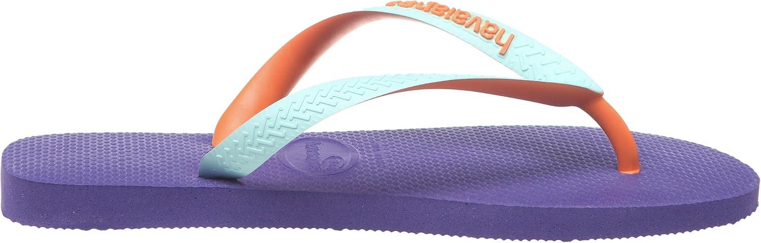 image:imageHavaianas Womens Dragon Flip FlopOrange blue purple