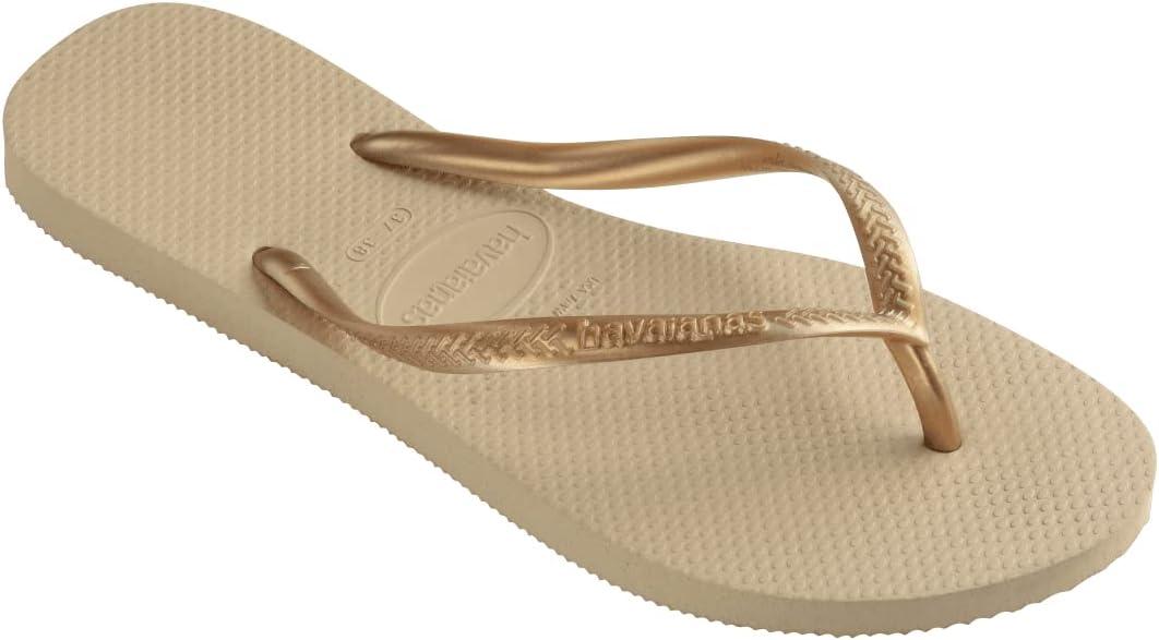 image:imageHavaianas Womens Dragon Flip FlopSand GreyLight Golden
