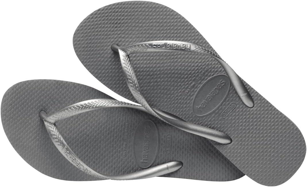 image:imageHavaianas Womens Dragon Flip FlopSteel Grey